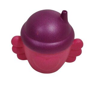 Cry Babies Sippy Cup Pink Purple Toy Doll 2 inch